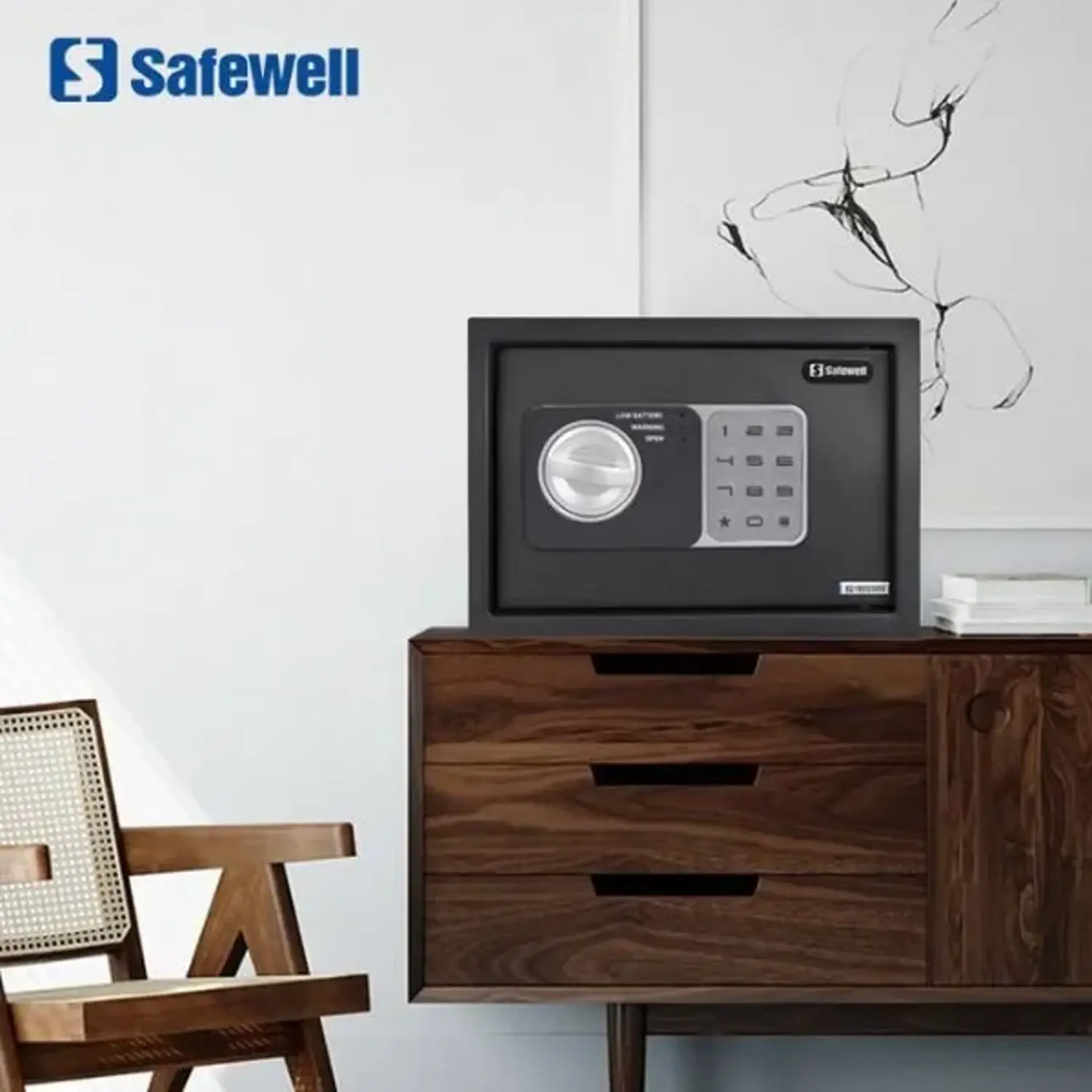 Caja Fuerte Safewell 17NEF1030 – Seguridad Compacta y Discreta