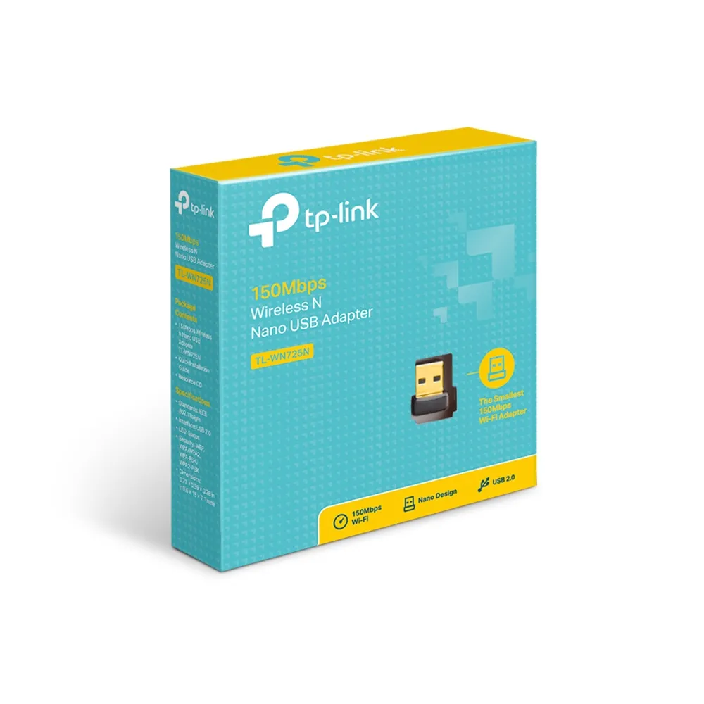 Adaptador Wi-Fi USB TP-Link TL-WN725N